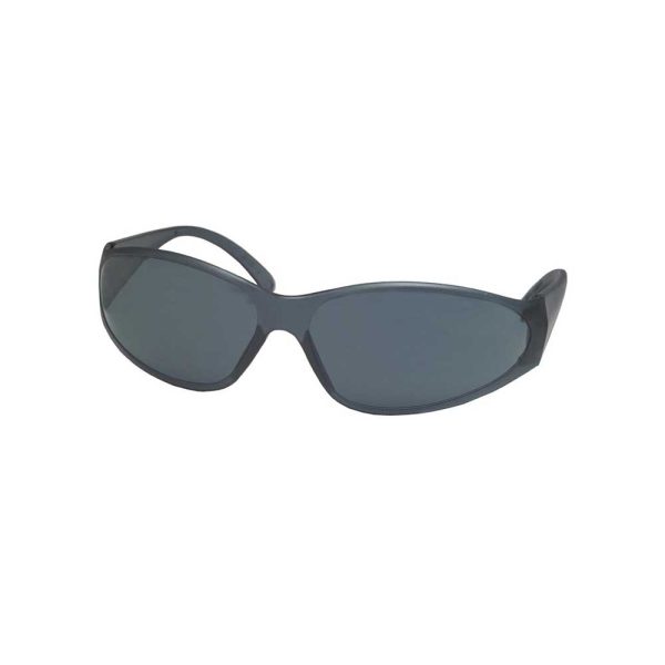 ERB Boas Safety Glasses with Gray Frame and Gray Lens