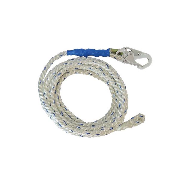 Falltech ft Vertical Lifeline with Snap Hook and Braid End